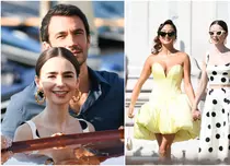 Imagini de senzație cu Lily Collins la filmările „Emily in Paris”, sezonul 5. Actrița a întors toate privirile în Veneția