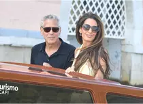 George și Amal Clooney, apariție glamour la Festivalul de Film de la Veneția: cuplul a atras toate privirile