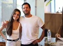 Primele imagini cu Hande Erçel și Barış Arduç din nou împreună pe platoul de filmare. Joacă în adaptarea unui serial coreean