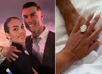 Cristiano Ronaldo a cerut-o în căsătorie pe Georgina. Primele imagini cu inelul estimat la peste 3 milioane de euro
