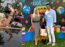 Elena Udrea, alături de fiica ei la școală după 3 ani de absență. „Rugăciunile mele au fost ascultate”