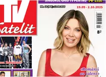 TV Satelit 19/2025, cu Gina Pistol pe copertă. Program TV complet 19 septembrie – 2 octombrie și cele mai tari noutăți din showbiz, cinema și seriale