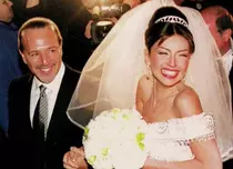 Thalía, mesaj emoționant la 25 de ani de căsnicie: „Ești marea iubire a vieții mele” – Imagini de la nunta cu Tommy Mottola