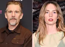 Imagini rare cu Uma Thurman și Ethan Hawke împreună! Cei doi actori s-au reunit pentru nunta fiicei lor, Maya Hawke