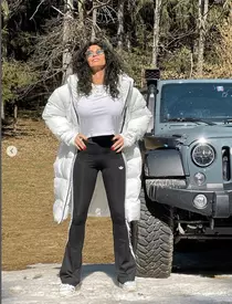 Mihaela Radulescu la munte