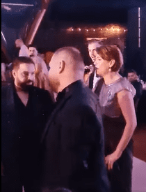 Adriana Antoni la nunta lui Florin Salam