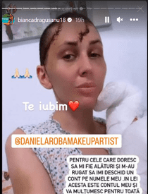 Mesajul Biancăi Drăgușanu pentru Dana Roba, după ce aceasta a fost bătută cu bestialitate de soț, cu ciocanul în cap: "Te iubim..."