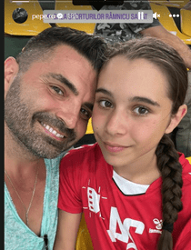 Pepe și Raluca Pastramă, din nou împreună, după ce s-a zvonit că ea s-a despărțit de soțul ei, Ibrahim. Au sărbătorit-o pe fiica lor cea mare: „Te iubim”