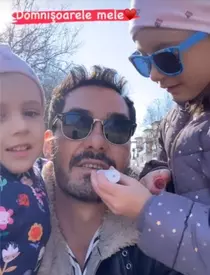 Cum a decurs revederea dintre George Burcea și fiicele sale, după ce Andreea Bălan l-a iertat și sunt din nou în relații bune: "Domnișoarele mele...". Actorul s-a întors din America