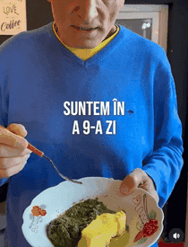 Damian Drăghici a ținut iar post negru: "Îți găsești cumva o energie. Nu o fac pentru slăbit". A băut doar apă timp de 7 zile!