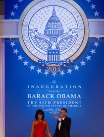 Eva Longoria ajunge la ceremonia de investire