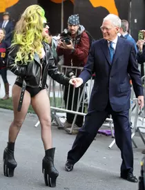 Lady Gaga, David Letterman si Bill Murray