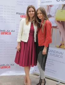 Raluca Hagiu (Unica) si Cristina Stanciulescu (Ringier)