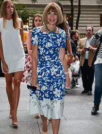 Uma Thurman la show-ul Zac Posen