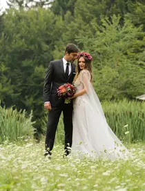 Adela Popescu şi Radu Vâlcan s-au căsătorit în acest weekend