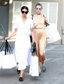 Lily Aldridge si Behati Prinsloo