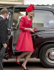 Ducesa de Cambridge – Lady in red