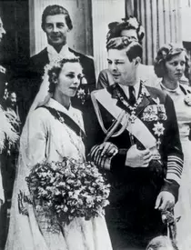 Regele Mihai I și Regina Ana, în 1948 în Elveția. „Sunt o femeie obișnuită, care a avut bucuria și fericirea de a se căsători cu un bărbat fantastic, regele Mihai al României.