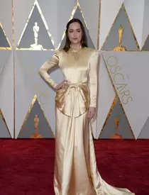 Poate cea mai nereușită apariție de pe covorul roșu al premiilor Oscar de anul acesta aparține actriței Blanca Blanco. Volanele supradimensionate de pe umeri, cureua și decupajul mult prea mare de pe picior ce nu i-a permis actriței sa poarte lenjerie, fac din întreaga ținută una greu de digerat. Sofia Boutella