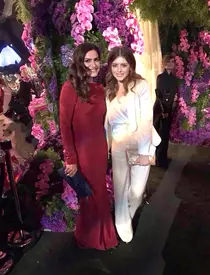 Alexandra Dinu și Alexandra Nechita, româncele de la petrecerea organizată de Elton John