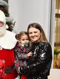 Adina Halas și fiul ei, Serghei