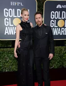 Hugh Grant și Anna Eberstein