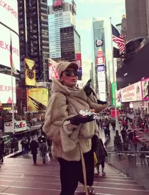 Adelina Pestrițu în New York