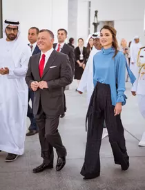 Regina Rania a Iordaniei în vizită în Abu Dhabi