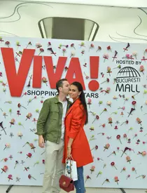 Anca Serea si Adi Sina la VIVA shopping with stars