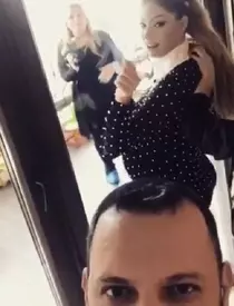 Valentina, Cristi si Milan au petrecut Craciunul in familie.