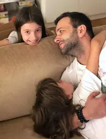 Mihai Morar și familia sa