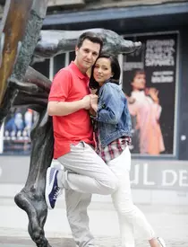 Andi Moisescu și Olivia Steer