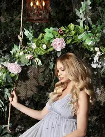 Prima imagine cu gemenele Valentinei Pelinel