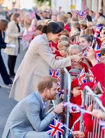 Fotografia pe care Harry și Meghan au publicat-o în premieră pentru fani.