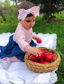 Fiica Adelinei Pestrițu a spus primul cuvânt la nici 10 luni. Zenaida Maria învață acum să vorbească