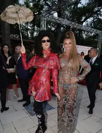 VIVA! Party 2019 - Anamaria Prodan, apariție de infarct. Vedeta a venit cu bikinii la vedere într-o rochie total transparentă