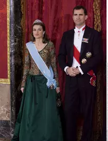 Regina Letizia și Regele Felipe al VI-lea.
