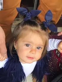 Rita, fetița Laurei Cosoi