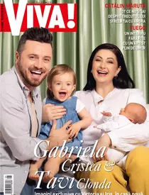 Gabriela Cristea şi Tavi Clonda au două fetiţe