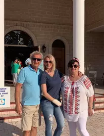 Catrinel Sandu și familia