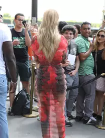 Céline Dion și-a șocat fanii cu o rochie transparentă care lăsa totul la vedere.