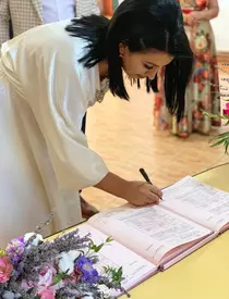 Mirela Baniaș și Florin Tecar s-au căsătorit pe 6 iulie.