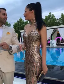 Brigitte și Florin Pastramă sunt în luna de miere în Saint Tropez