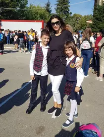 Cristina Spatar si copiii 1