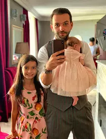 Mihai Morar și-a botezat fetița