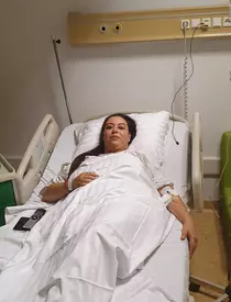 Oana Roman a ajuns la spital direct de la botezul fetiței Gabrielei Cristea