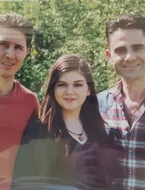 Anamaria Preda, alături de tatăl ei, Aurelian Preda