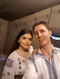 Aurelian Preda și fiica lui