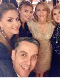 Imagini de la botezul fiicei Alessandrei Stoicescu