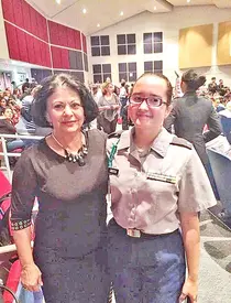Cum arată acum fetele adoptate de Elena Cârstea, după 14 ani în America. Sanda și Adriana sunt militari în armata Statelor Unite